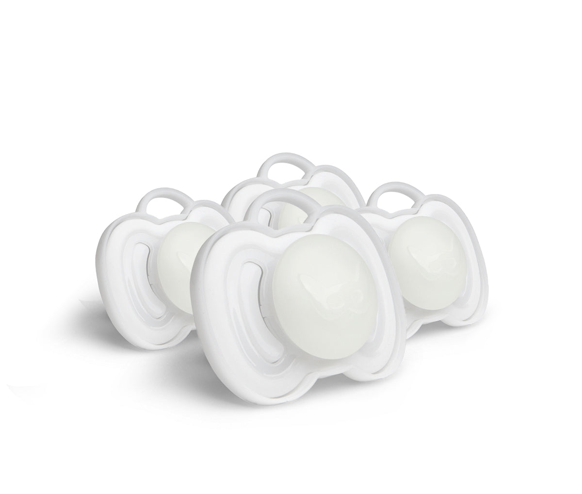 Lot de 4 sucettes, 0+ mois, Night Glow