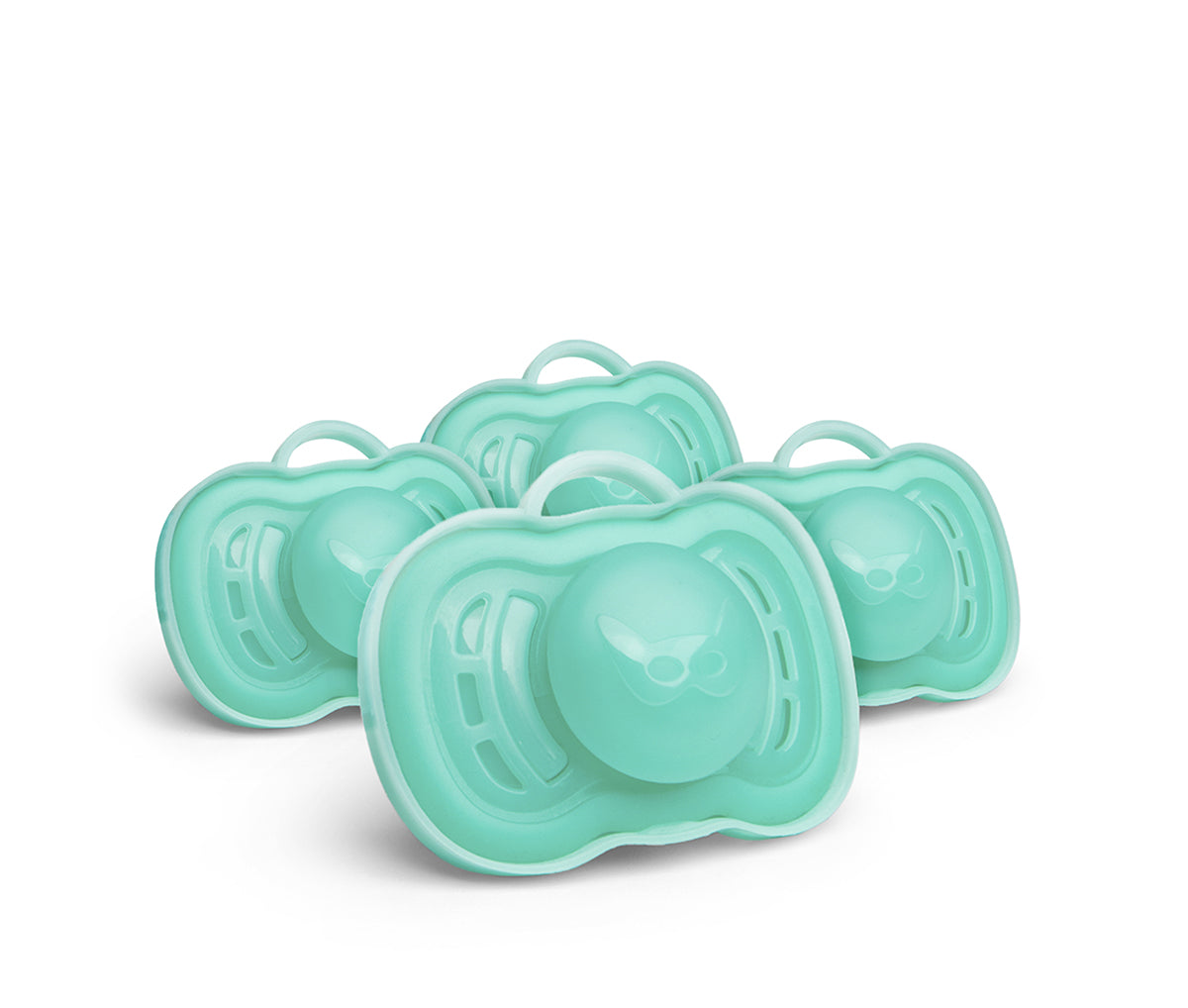 4-pack Nappar, 6+ månader, Turkos