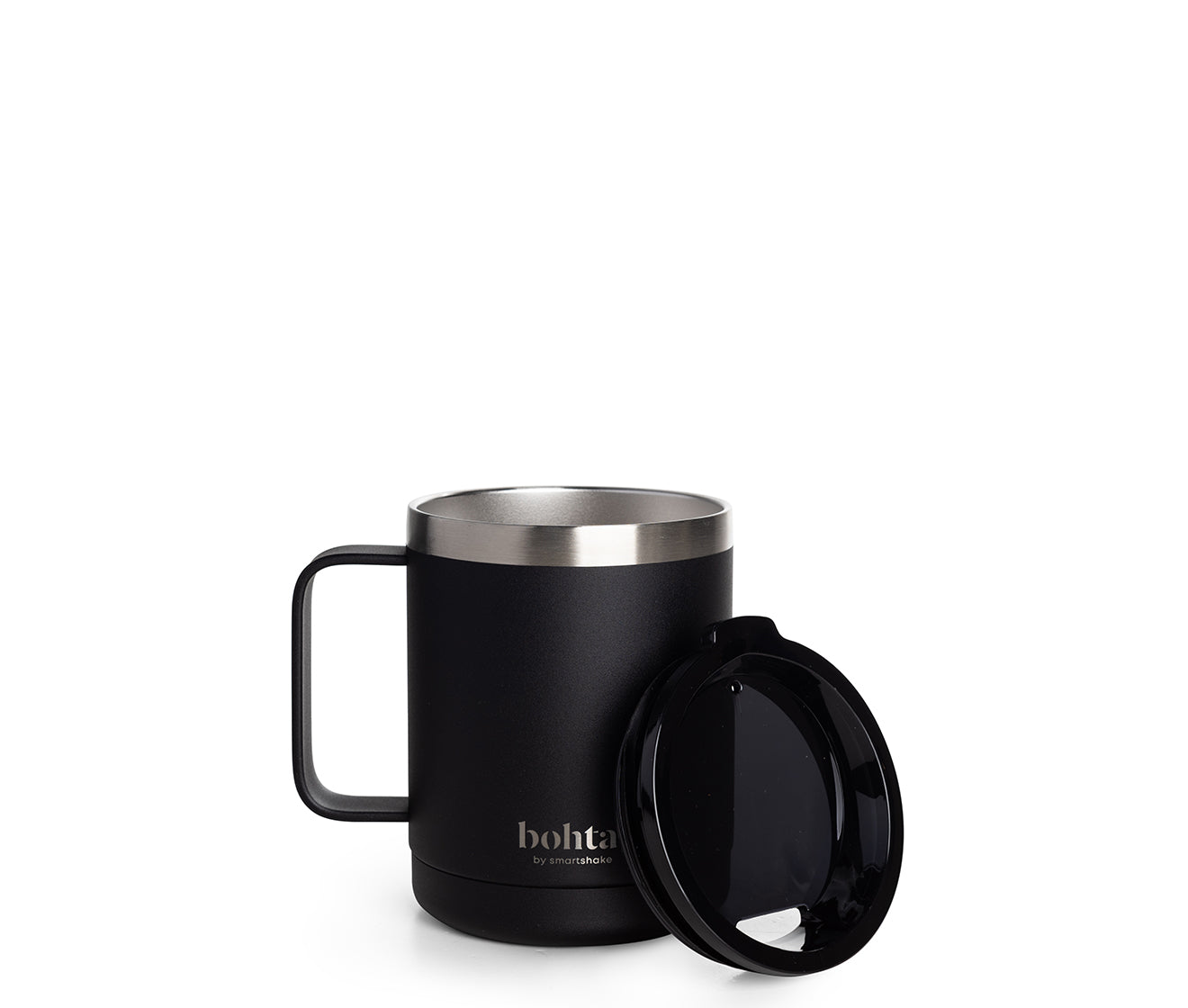 Isolerad Kaffemugg Svart, 350 ml
