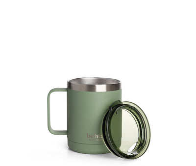 Isolerad Kaffemugg Grön, 350 ml